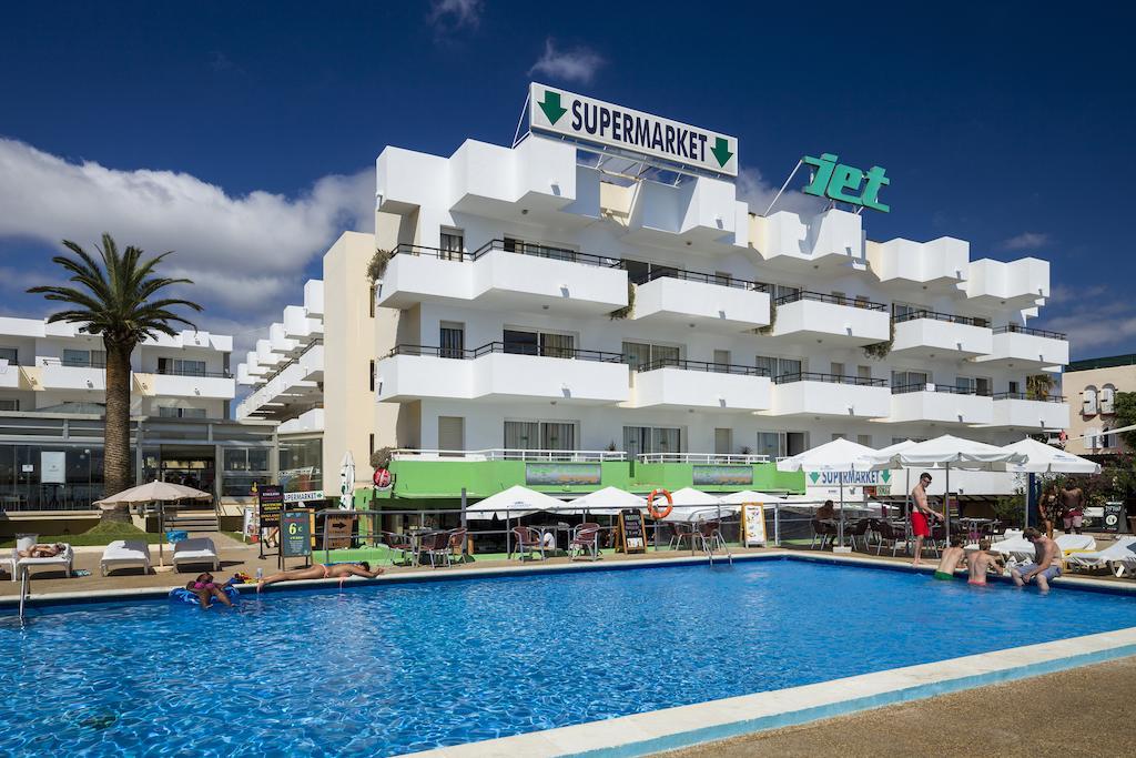 Apartamentos Jet - Adults Only Playa d'en Bossa Bagian luar foto